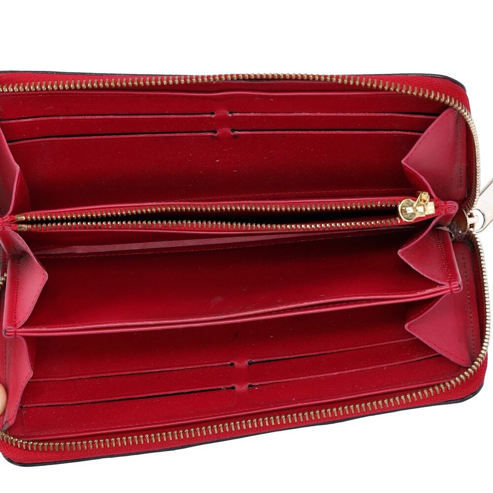 Louis Vuitton Zippy Wallet Sweet Monogram Rose Indian Patent Leather - Picture 4 of 7
